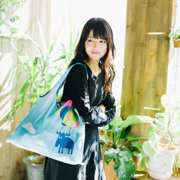 moz 折りたたみショッピングバッグ