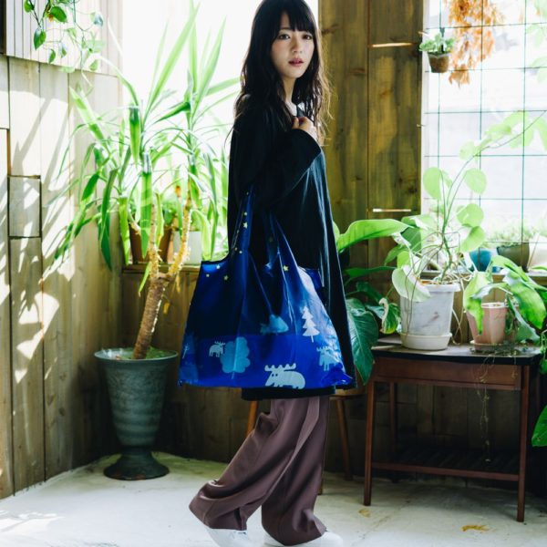moz 折りたたみショッピングバッグ