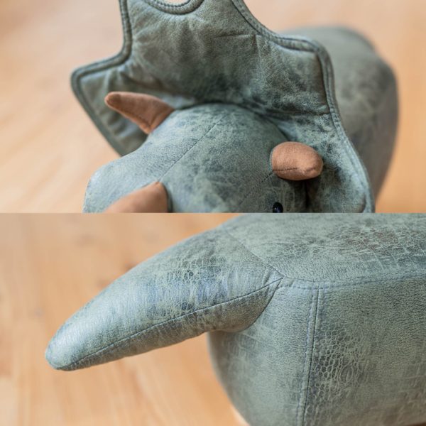 恐竜モチーフのスツール　Triceratops Jr.（トリケラトプスジュニア）