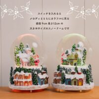 【販売終了】光るスノードーム　EF-HO11