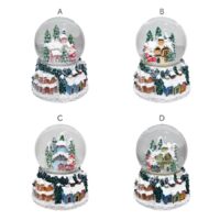 【販売終了】光るスノードーム　EF-HO11